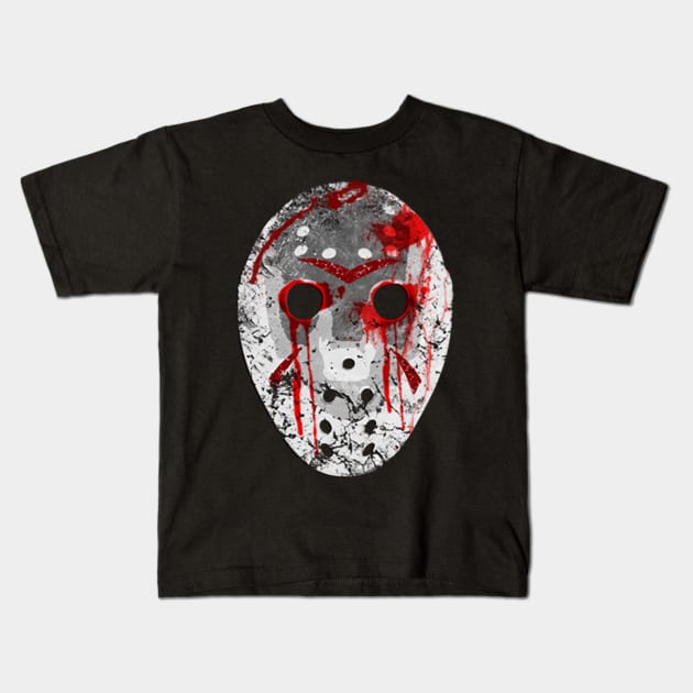 Friday Bloody Mask Kids T-Shirt by Scar